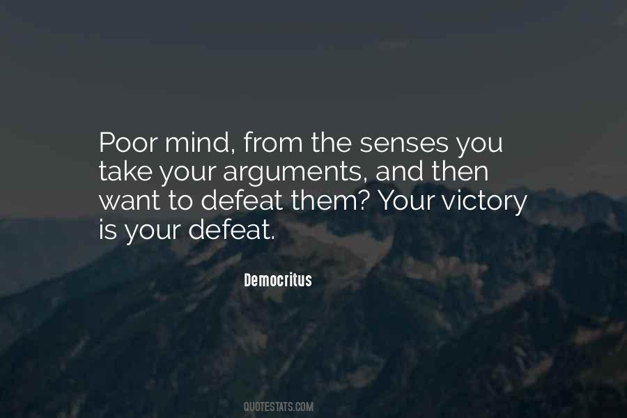 Quotes About Defeat And Victory #700868