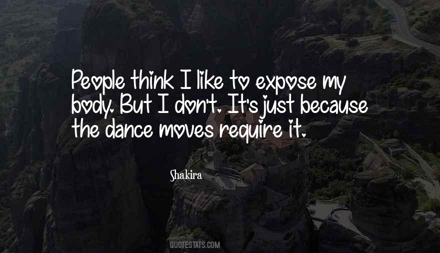 Quotes About Dance Moves #629005