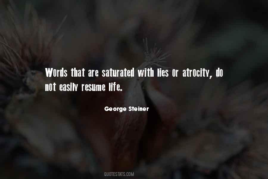 Life Is Saturated Quotes #393309