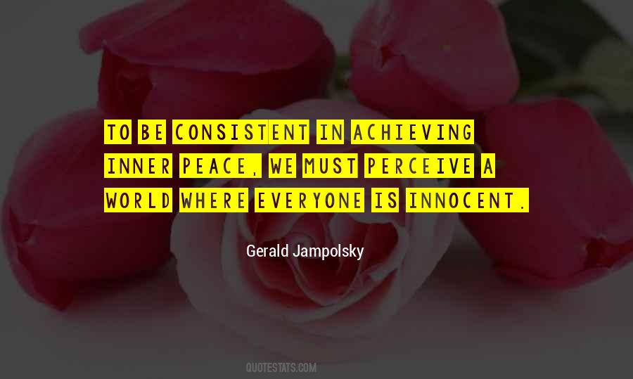 Quotes About Achieving Inner Peace #1666700