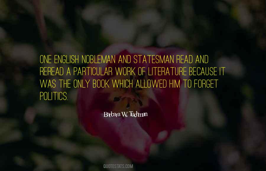 Quotes About Nobleman #1792476
