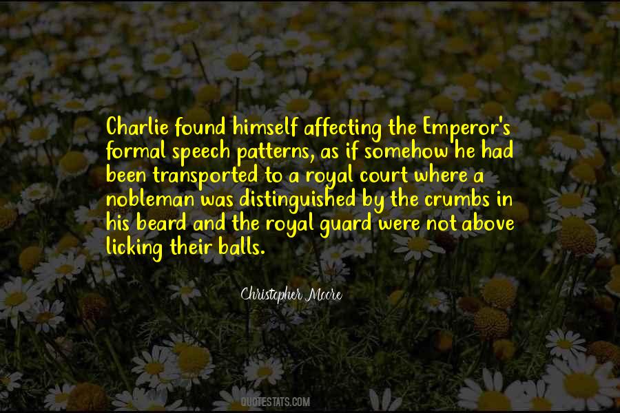 Quotes About Nobleman #906150