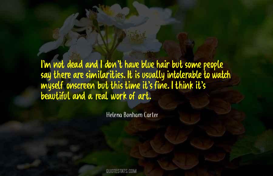 Quotes About Blue Hair #1607552