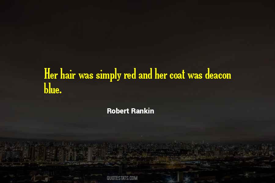 Quotes About Blue Hair #593488