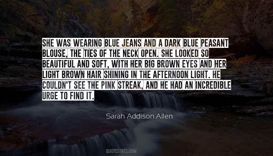 Quotes About Blue Hair #619849