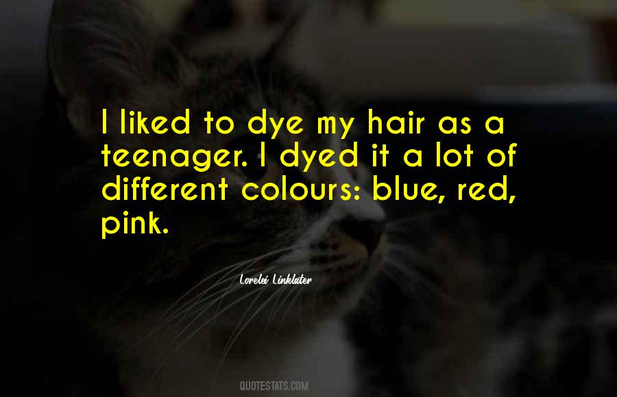 Quotes About Blue Hair #697274