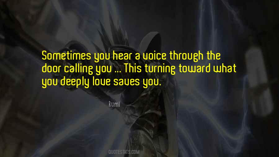 Quotes About When I Hear Your Voice #104242