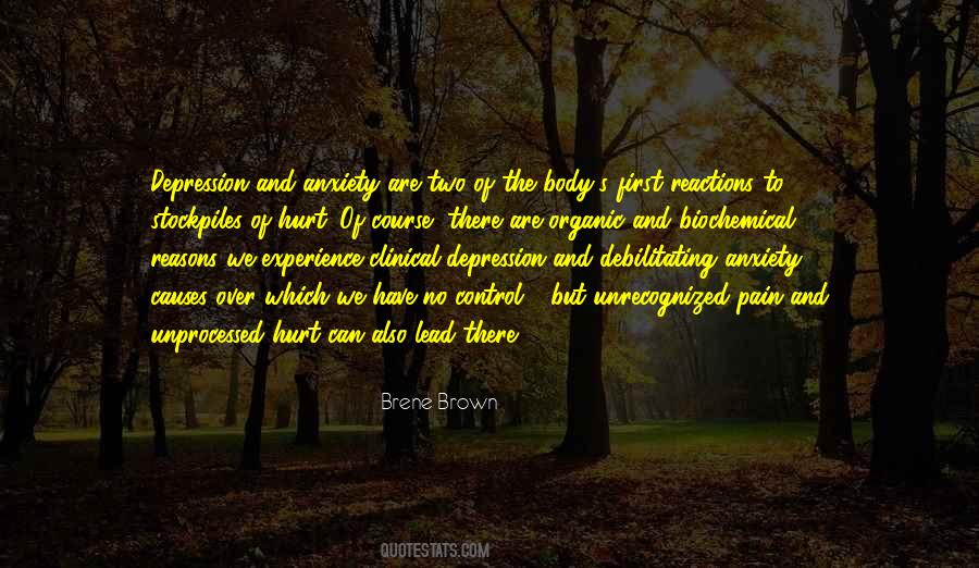 Quotes About Depression And Anxiety #1759920