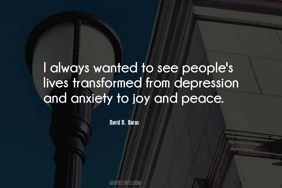 Quotes About Depression And Anxiety #492255