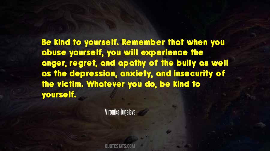 Quotes About Depression And Anxiety #823546