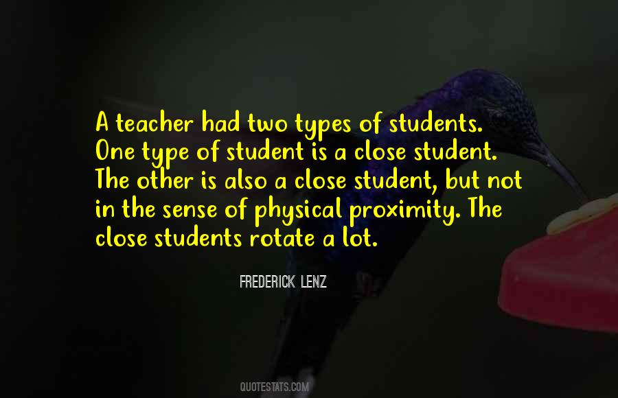 Quotes About Types Of Students #1465085