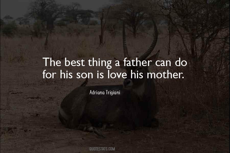 Quotes About A Mother's Love For Her Son #34315