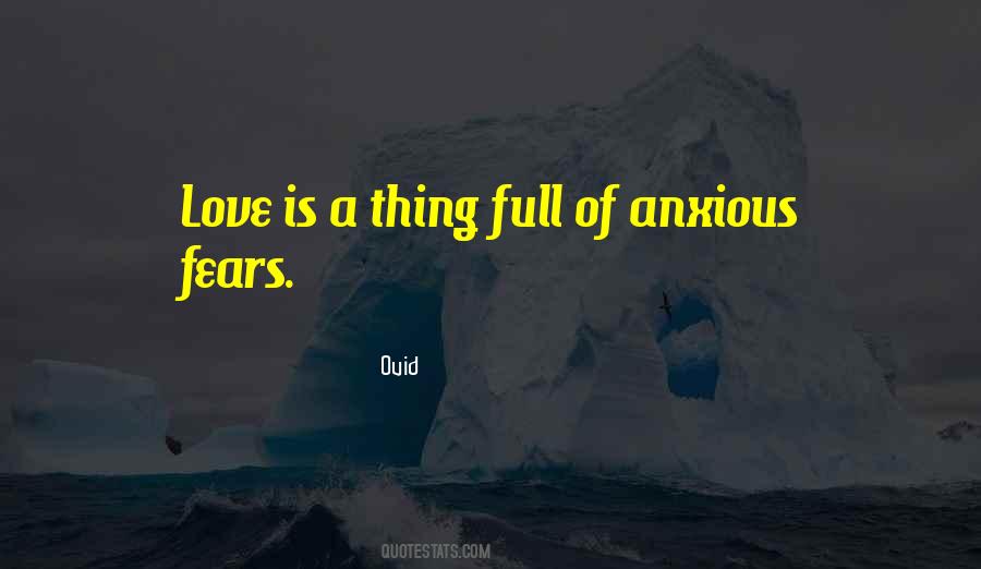Quotes About Anxious #1282061