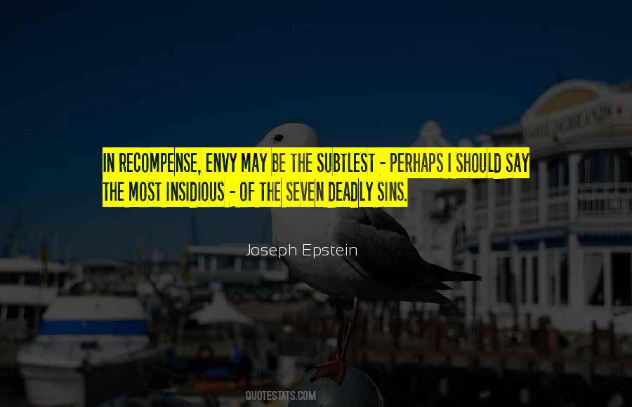 Quotes About The Seven Deadly Sins #177986