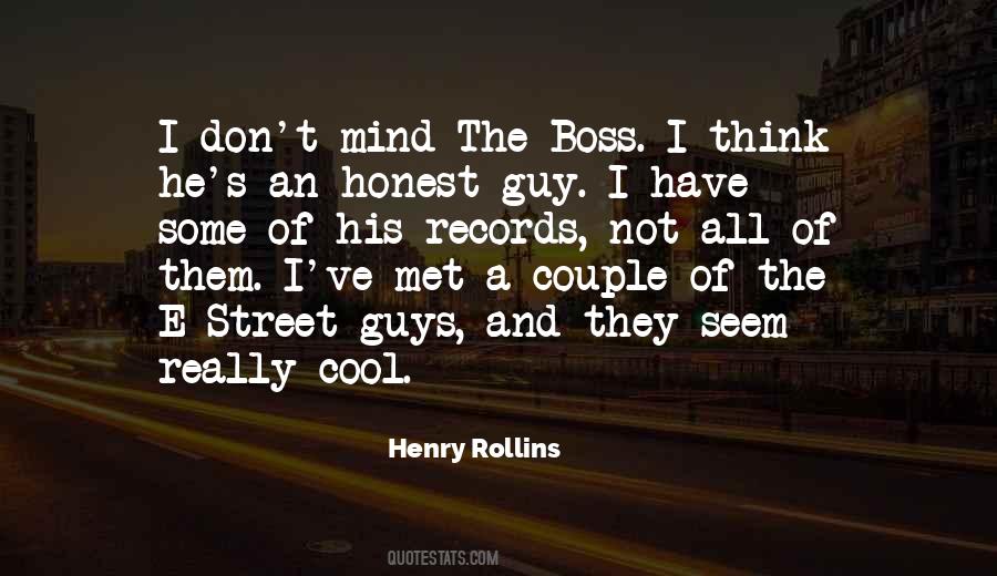 Quotes About Cool Guys #649683