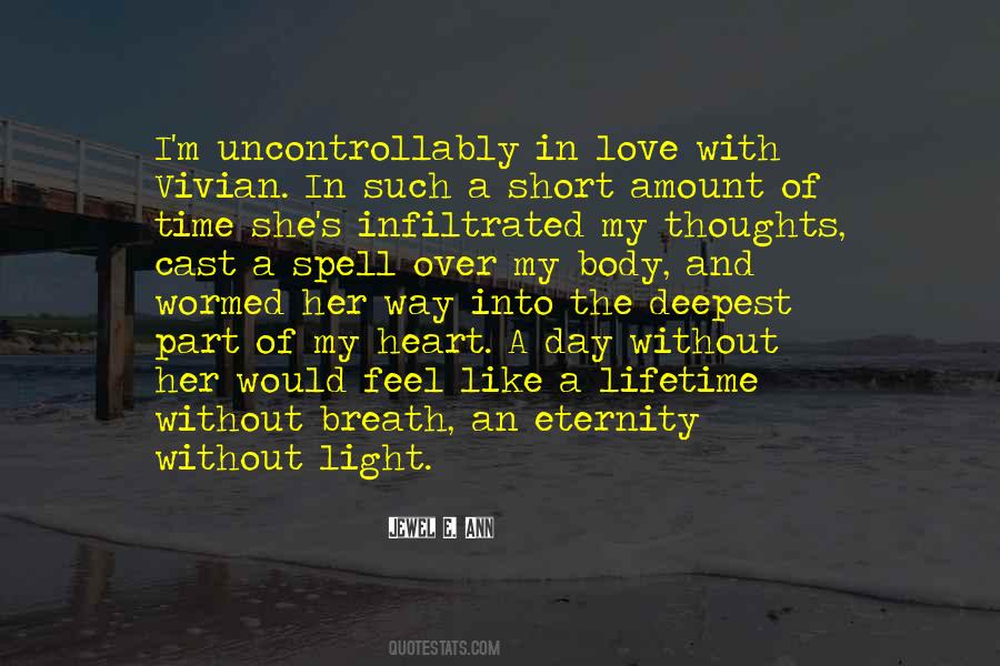 Eternity Of Love Quotes #58551