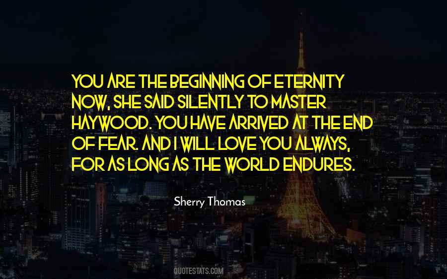 Eternity Of Love Quotes #603041