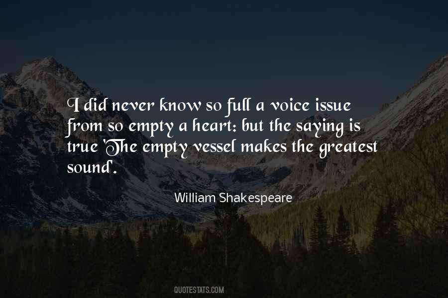 My Heart Is Empty Quotes #100450