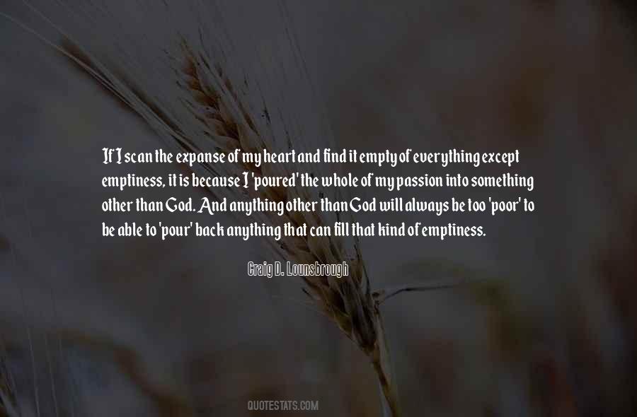 My Heart Is Empty Quotes #377132
