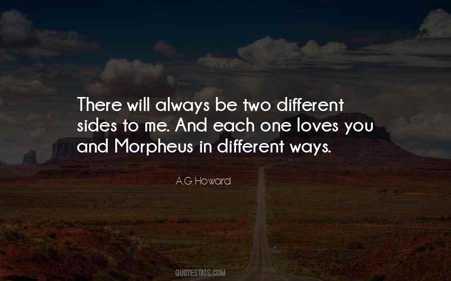 Quotes About Two Loves #1269978