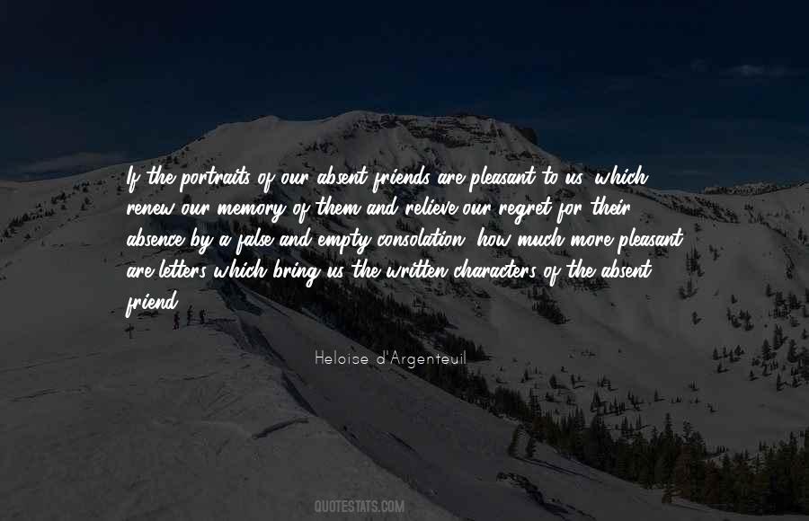 Quotes About Absence And Missing Someone #1290654