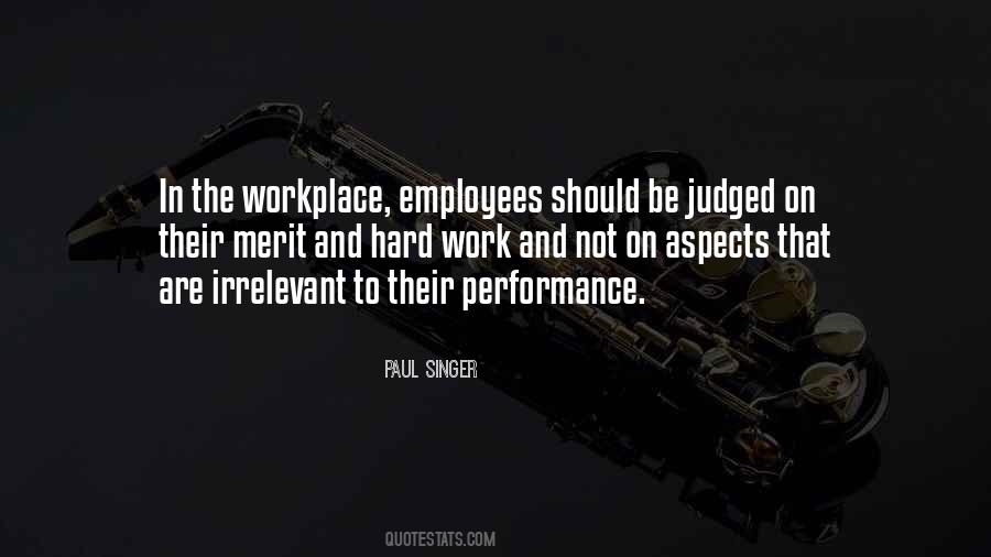 In The Workplace Quotes #1608490