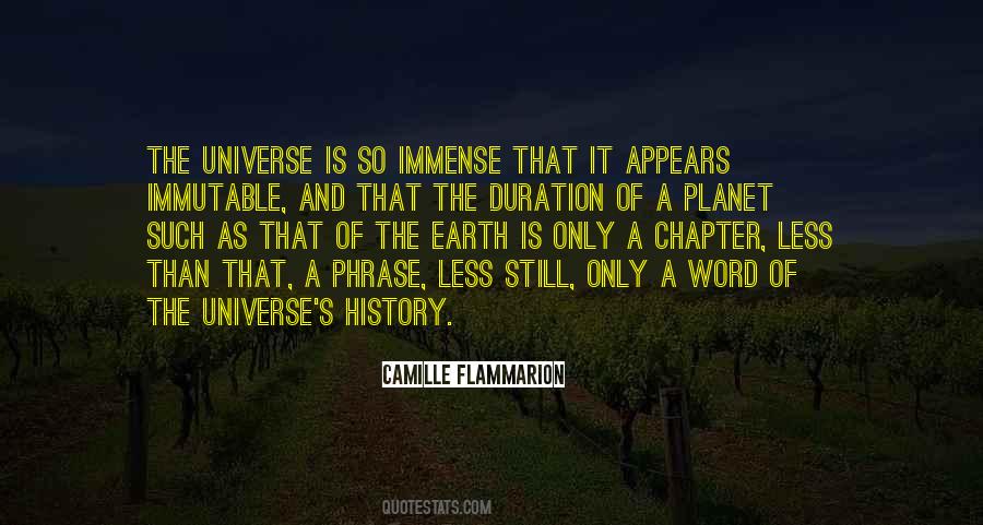 Quotes About Earth And The Universe #79881