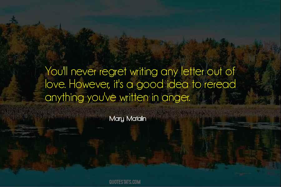 Quotes About Writing A Love Letter #1276107