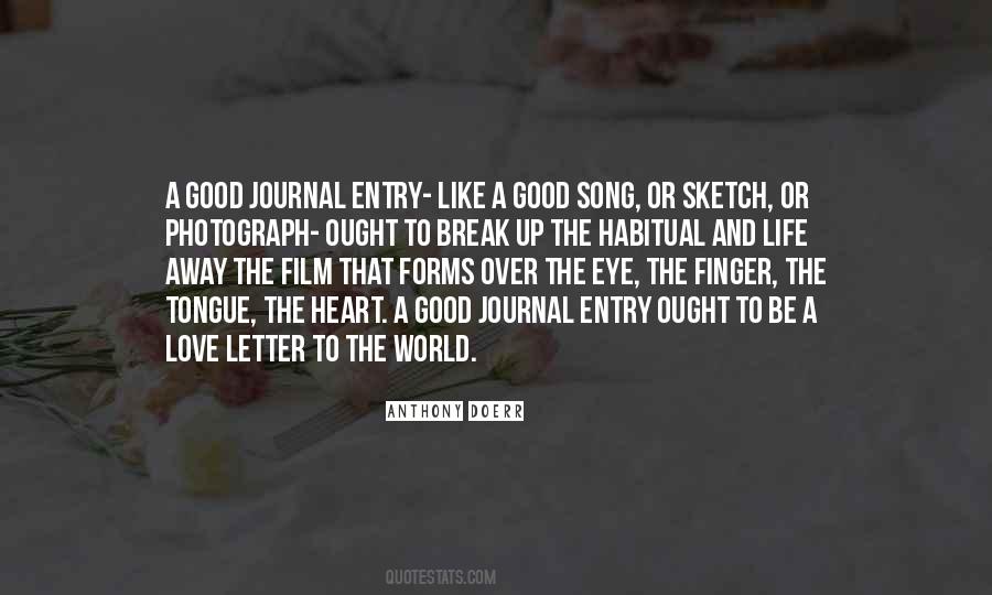 Quotes About Writing A Love Letter #1301626