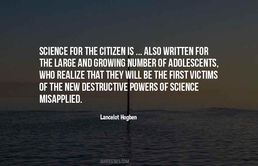 Quotes About Citizen Science #1432640