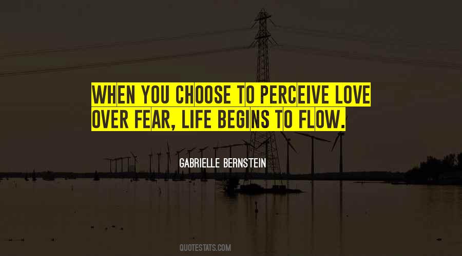 Quotes About Love Over Fear #1438515