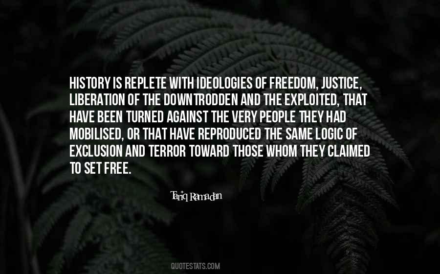 Quotes About Liberation And Freedom #10632