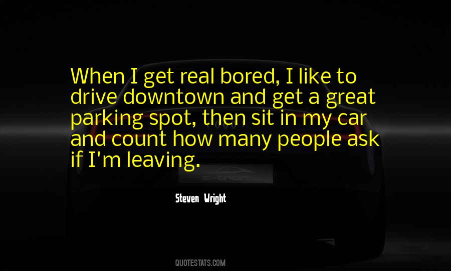 Quotes About Car Parking #1815371