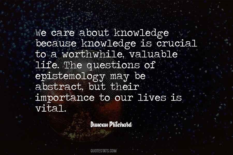 Quotes About Epistemology #1166858