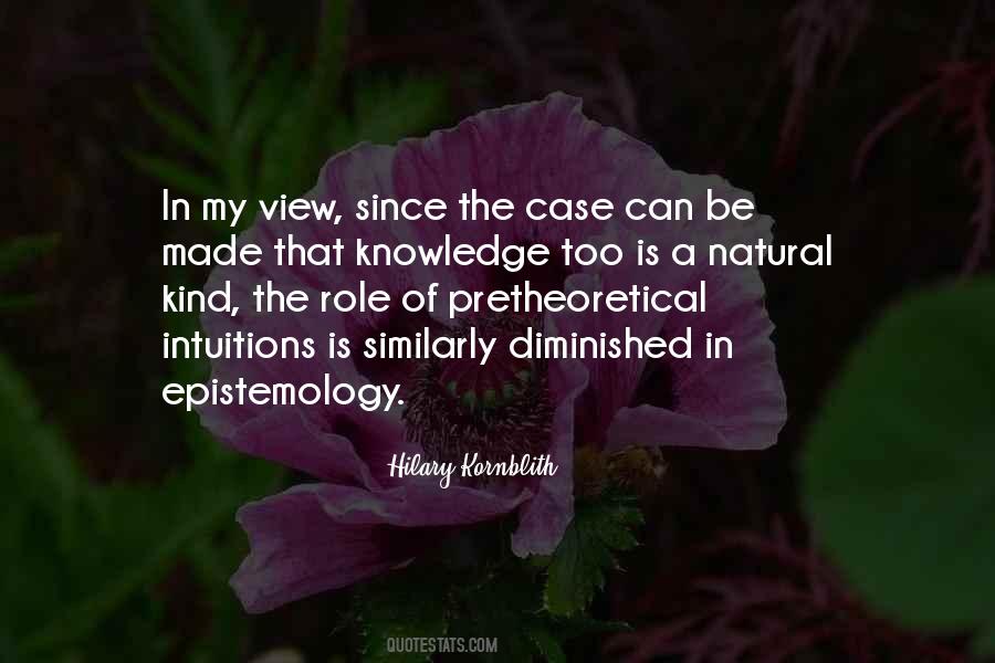 Quotes About Epistemology #1489114