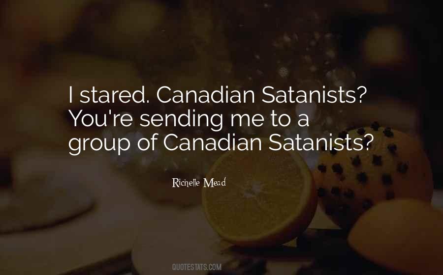 Quotes About Satanists #180279