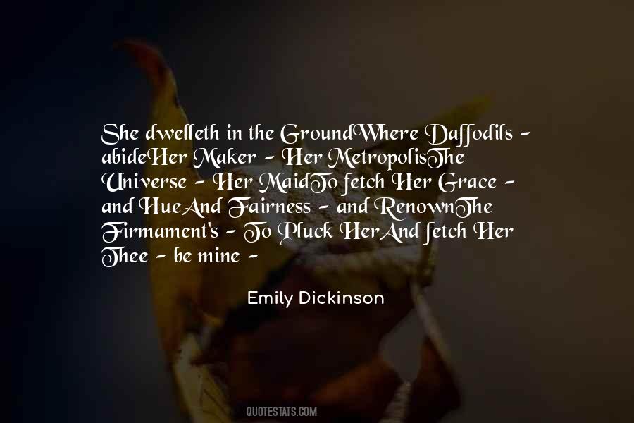 Quotes About Emily Dickinson Poetry #1411760