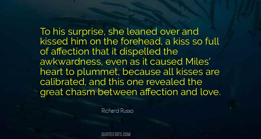 Quotes About Kiss On The Forehead #1517395