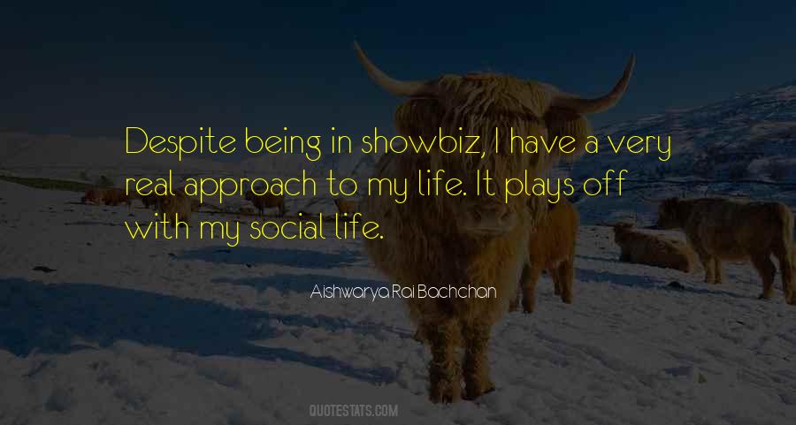 Quotes About Showbiz #142390