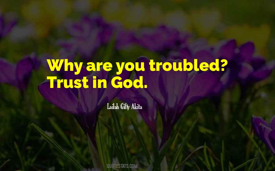 Quotes About Trust In God #106931