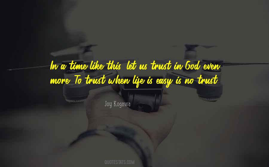 Quotes About Trust In God #1141877