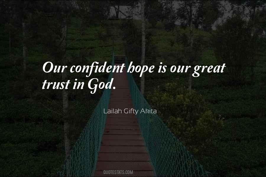 Quotes About Trust In God #1211516