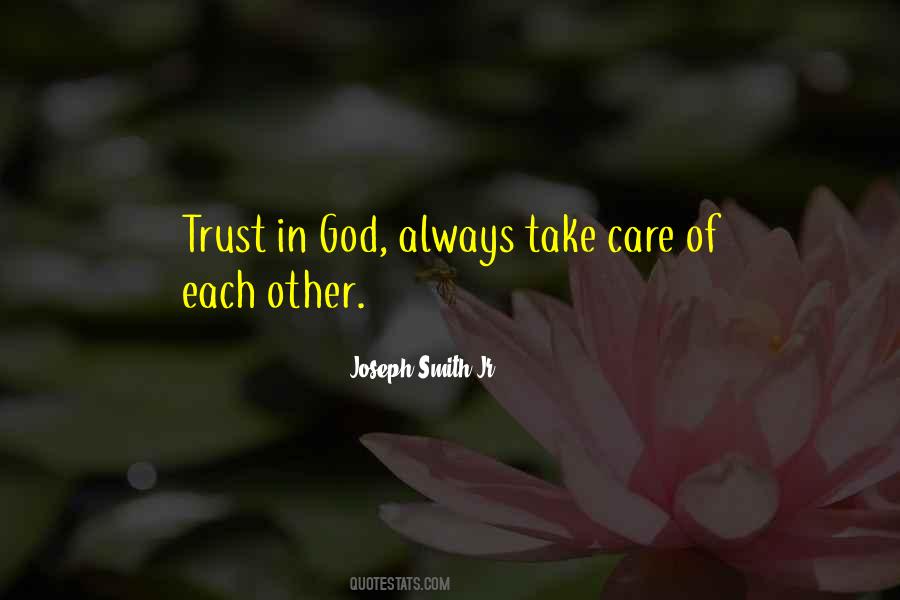 Quotes About Trust In God #1309249