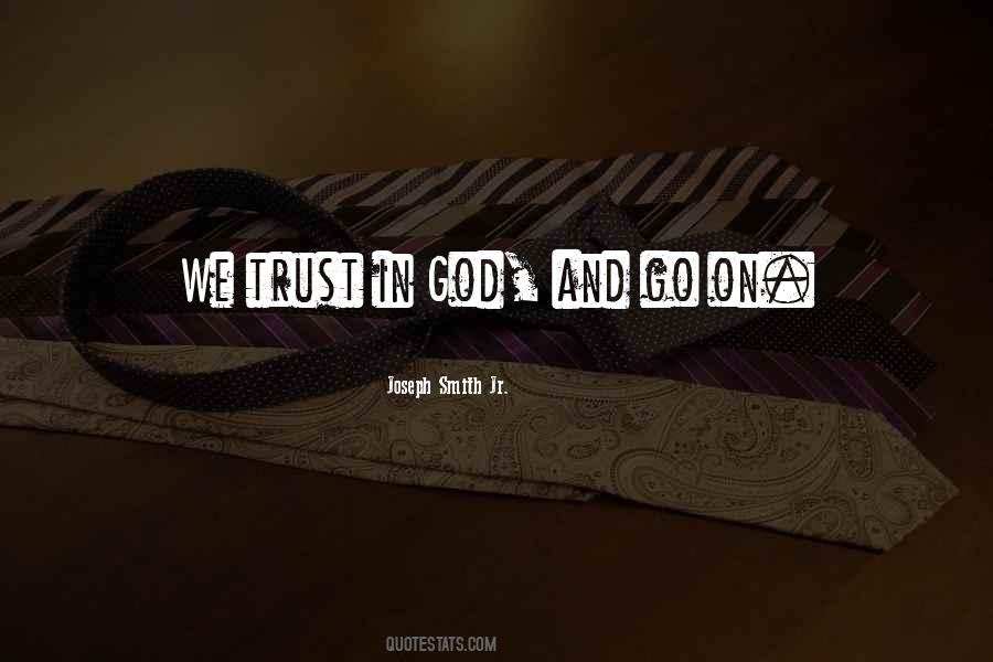 Quotes About Trust In God #1831706