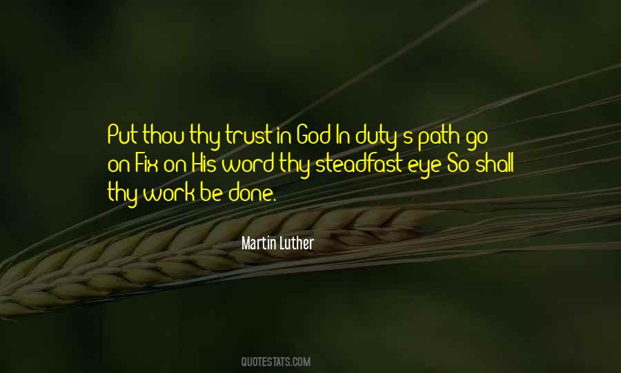 Quotes About Trust In God #79331