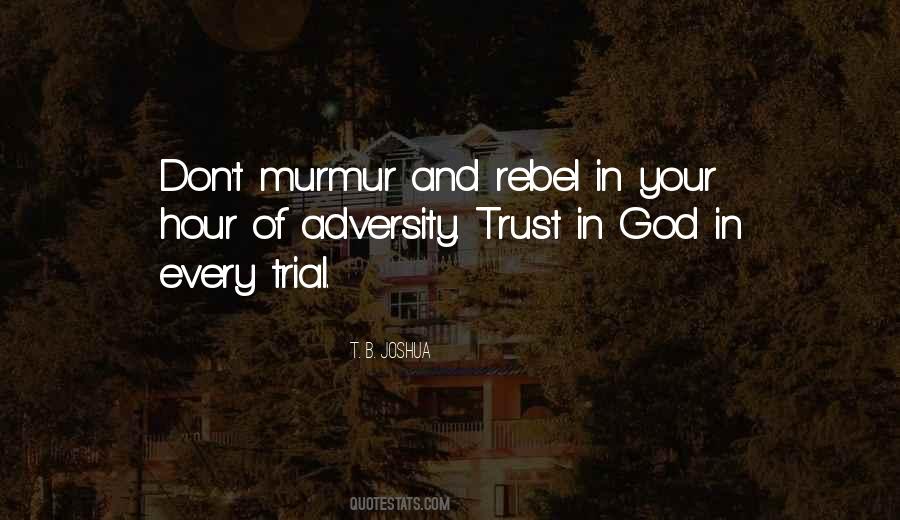 Quotes About Trust In God #85874