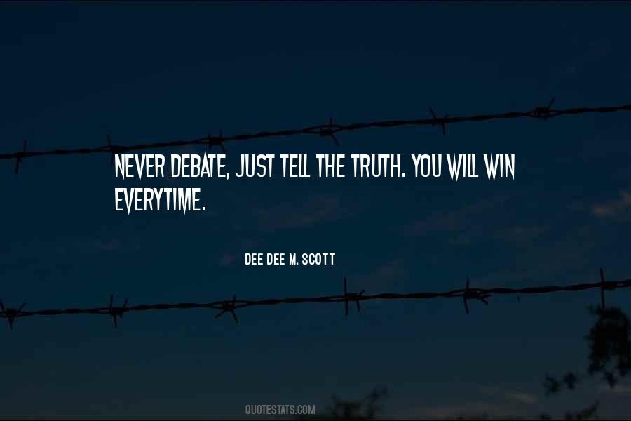 Win A Debate Quotes #1037959