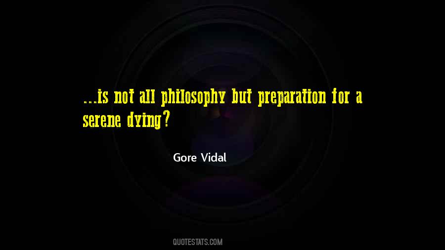 Quotes About Preparation For Death #120043