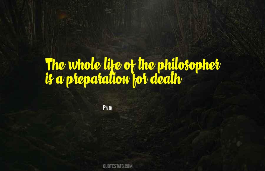 Quotes About Preparation For Death #271487