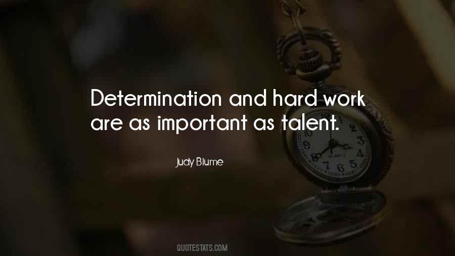 Quotes About Hard Work And Talent #1717025